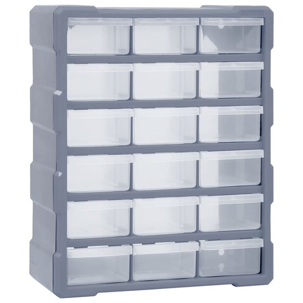 Organiser met 18 medium lades 38x16x47 cm 1