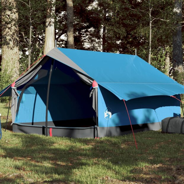 Tent 2-persoons waterdicht blauw 1