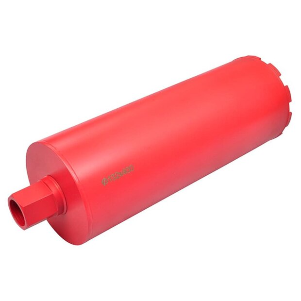 Boorbit voor nat- en droogboren 132x400 mm diamanten kern 1