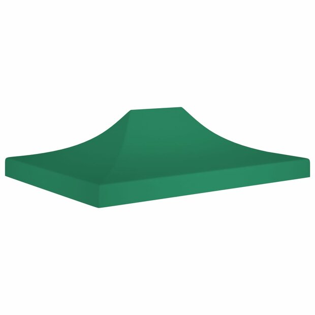 Partytentdak 270 g/m&sup2; 4,5x3 m groen 1