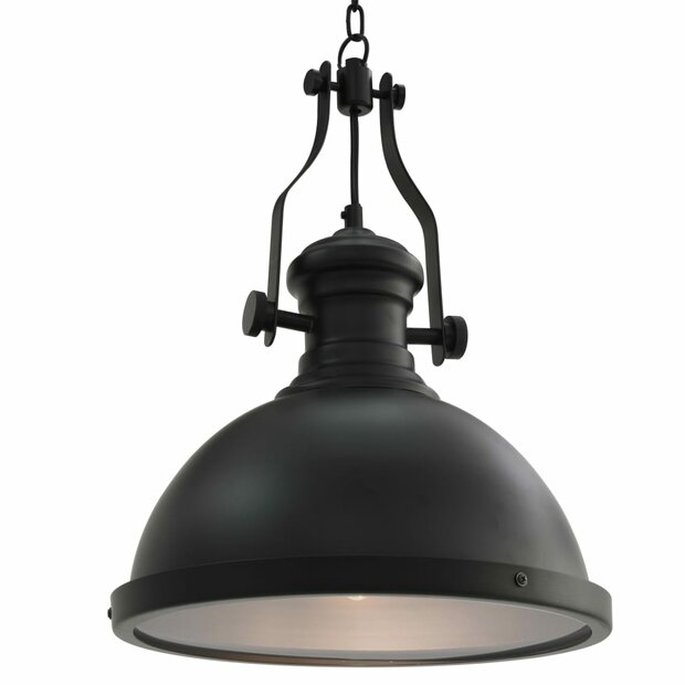 Plafondlamp rond E27 zwart 1