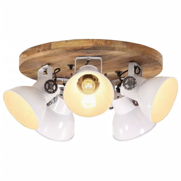 Plafondlamp 25 W E27 50x50x25 cm wit 1