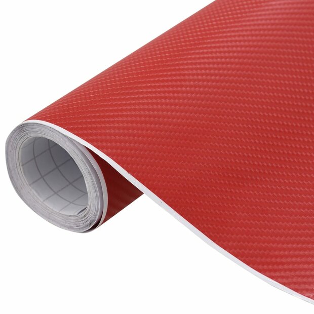 Autofolie 4D 100x150 cm rood 1