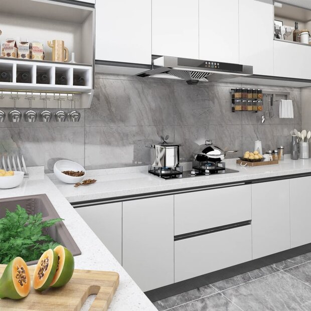 Meubelfolie zelfklevend 500x90 cm PVC wit 1