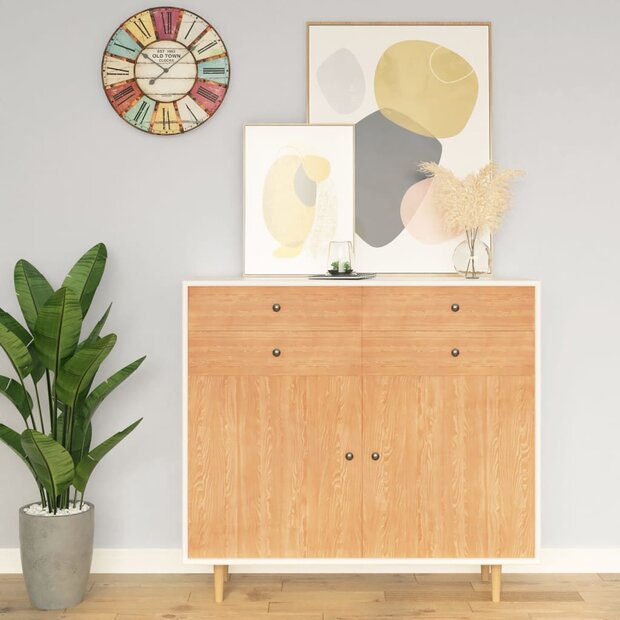 Meubelfolie zelfklevend 500x90 cm PVC esdoornkleurig 1