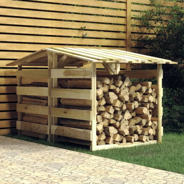 Pergola&amp;apos;s met dak 2 st 100x90x100 cm ge&iuml;mpregneerd grenenhout 1