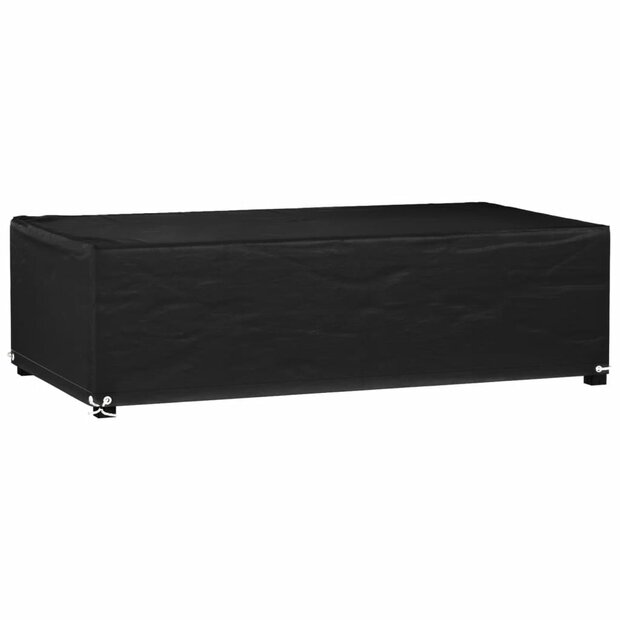 Tuinmeubelhoes met 8 oogjes rechthoekig 125x70x35 cm 1