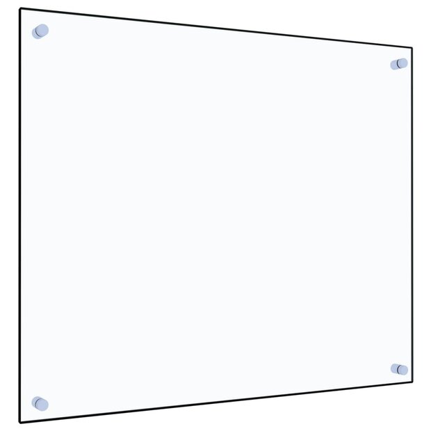 Spatscherm keuken 70x60 cm gehard glas transparant 1