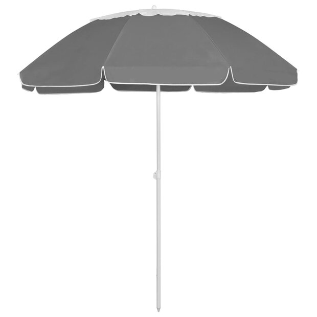 Strandparasol 300 cm antracietkleurig 1