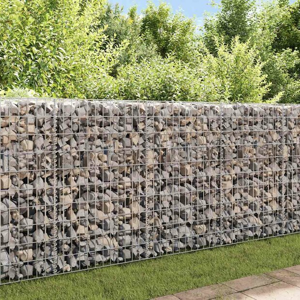 Gabion mand 120x30x100 cm gegalvaniseerd staal 1