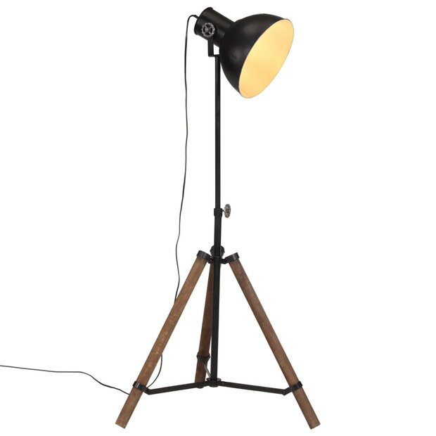 Vloerlamp 25 W E27 75x75x90-150 cm zwart 1