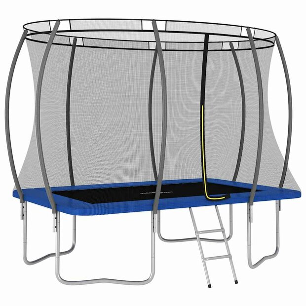 Trampolineset rechthoekig 150 kg 274x183x76 cm 1