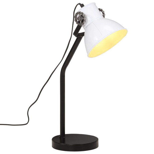 Bureaulamp 25 W E27 17x17x60 cm wit 1