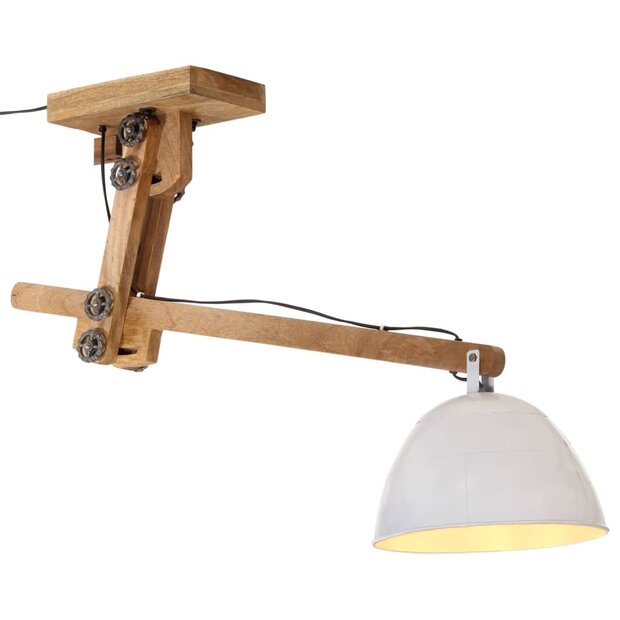 Plafondlamp 25 W E27 105x30x65-108 cm wit 1