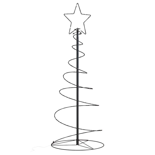 LED-kerstboom 80 LEDs warm wit 120 cm 1