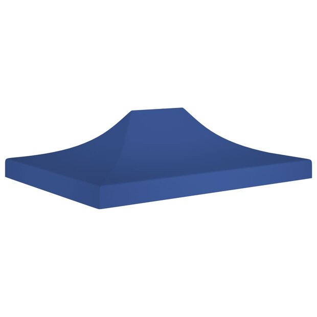 Partytentdak 270 g/m&sup2; 4,5x3 m blauw 1