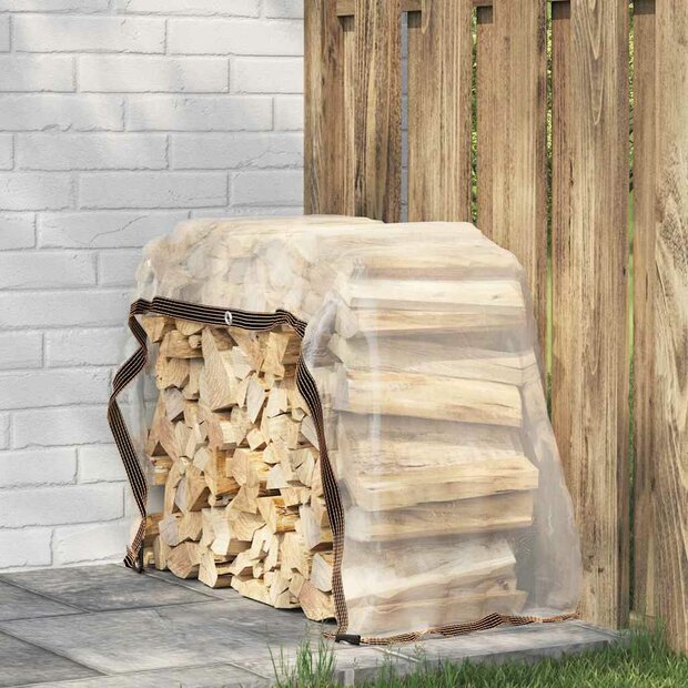 Doorzichtig zeildoek met zeilringen 1x2 m PVC 1