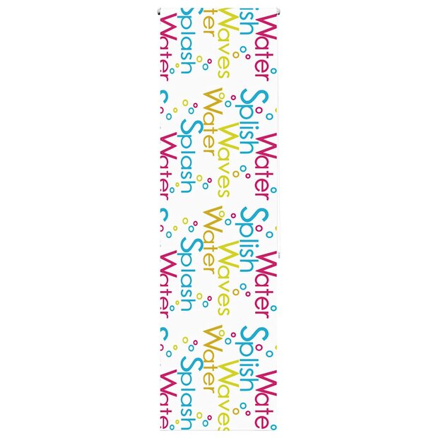 Doucherolgordijn 80x240 cm stofbreedte 76 cm 1