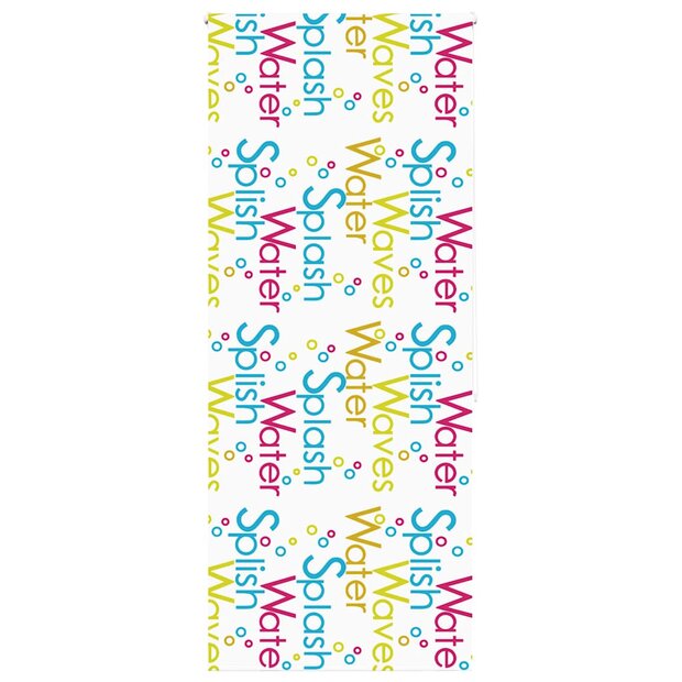 Doucherolgordijn 90x240 cm stofbreedte 86 cm 1