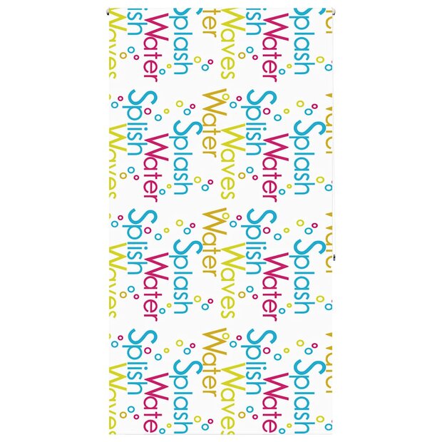 Doucherolgordijn 130x240 cm stofbreedte 126 cm 1