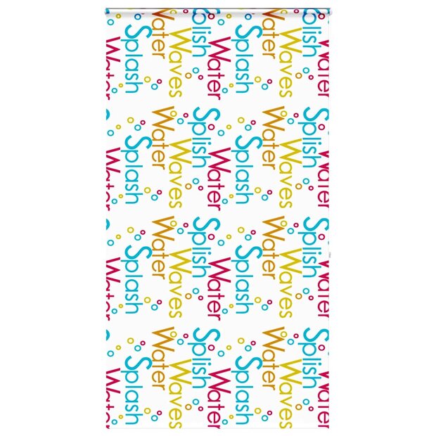 Doucherolgordijn met cassette 120x240 cm stofbreedte 116 cm 1