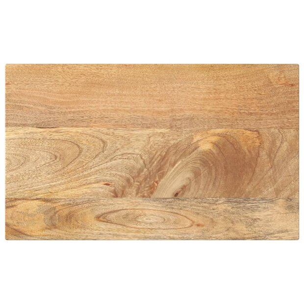 Tafelblad rechthoekig 40x20x3,8 cm massief mangohout 1