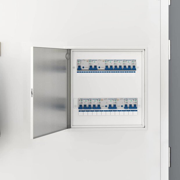 Toegangs paneel Wit 50 x 50 cm staal 1