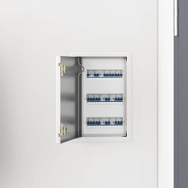 Toegangs paneel Wit 20 x 30 cm Staal 1