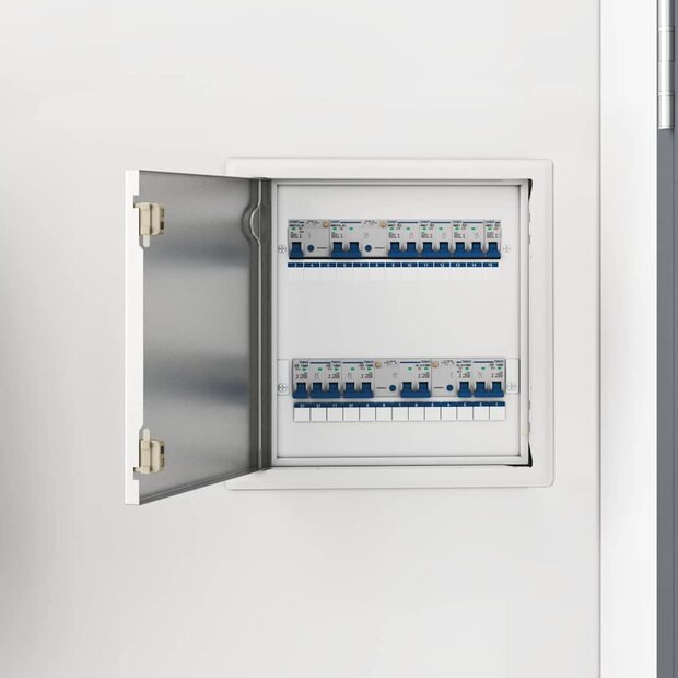 Toegangs paneel Wit 30 x 30 cm Staal 1