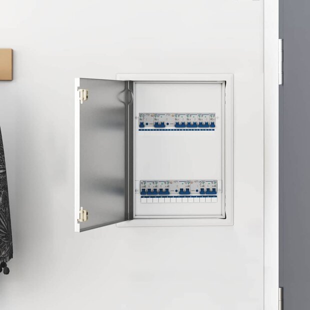 Toegangs paneel Wit 30 x 40 cm Staal 1