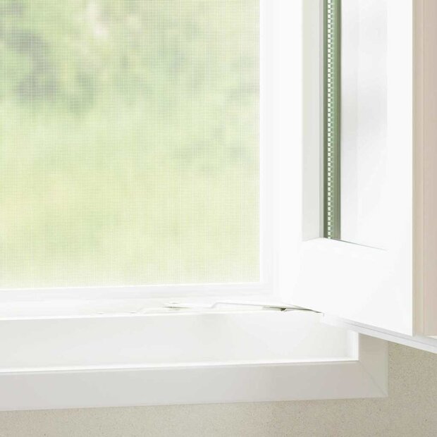 Insectengaas 80x2000 cm glasvezel wit 1