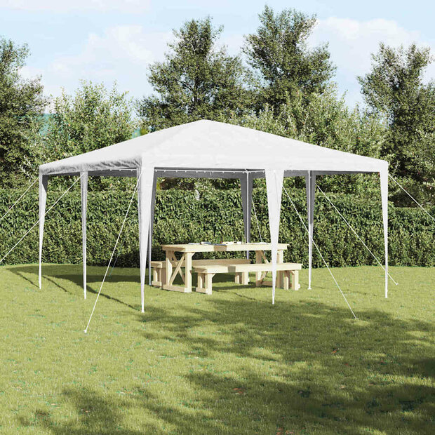Partytent Wit 4x4 m PE 1