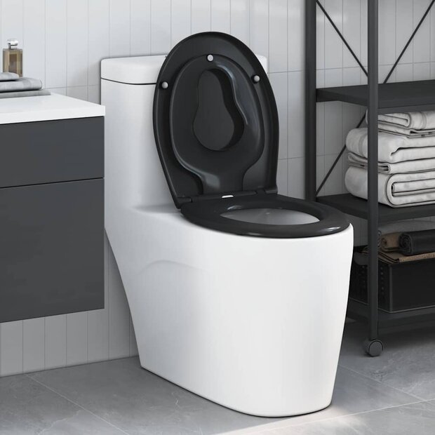 Toiletbril met kinderzitje en quick-release Duroplast 1