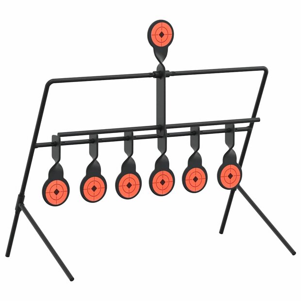 Schietdoel Zwart 40 x 34 x 53 cm Staal 1