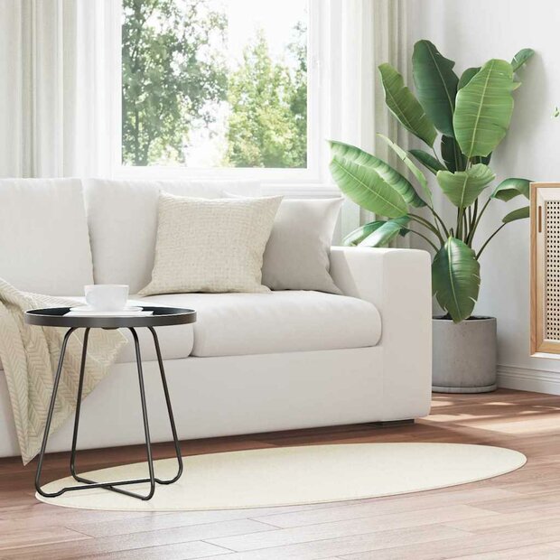 Tapijt Cr&egrave;me 80 x 150 cm Polyester 1