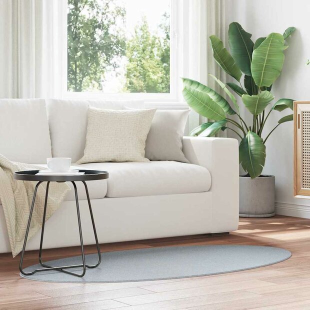 Tapijt Grijs 80 x 150 cm Polyester 1