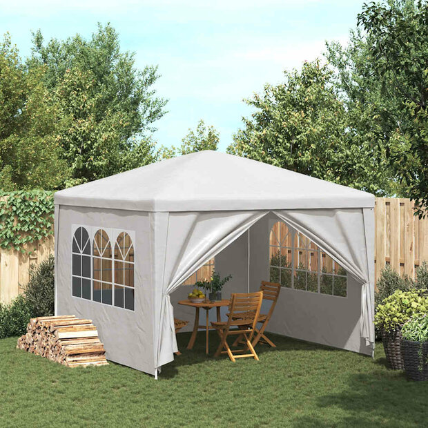 Partytent 3x3 m wit 1