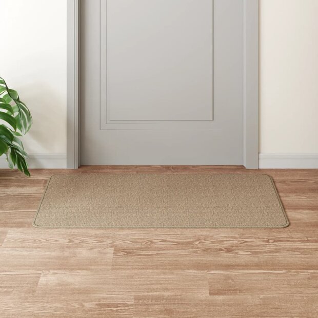 Tapijtloper 50x100 cm sisal-look zandkleurig 1