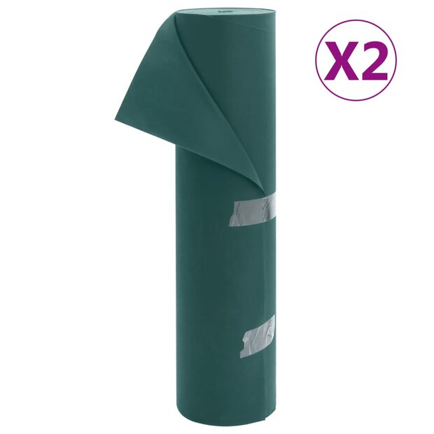 Vliesdoek voor planten 2 rollen 70 g/m&sup2; 50x1,6 m 1