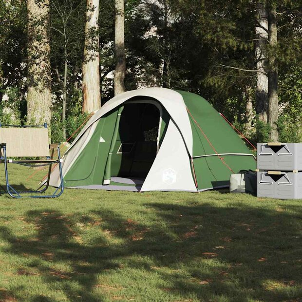 Tent 4-persoons waterdicht groen 1