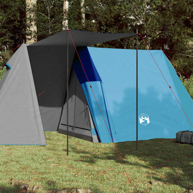 Tent 3-persoons waterdicht blauw 1
