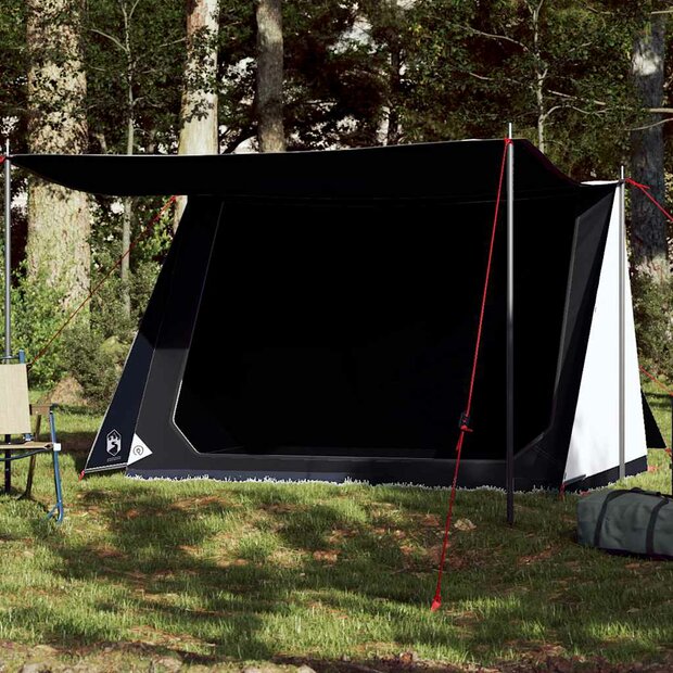 Tent 2-persoons waterdicht verduisterend stof wit 1