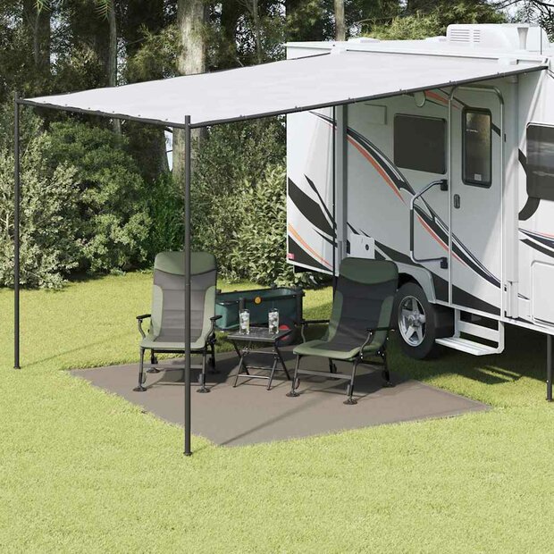 Tenttapijt Lichtgrijs 250 x 300 cm Polyetheen 1