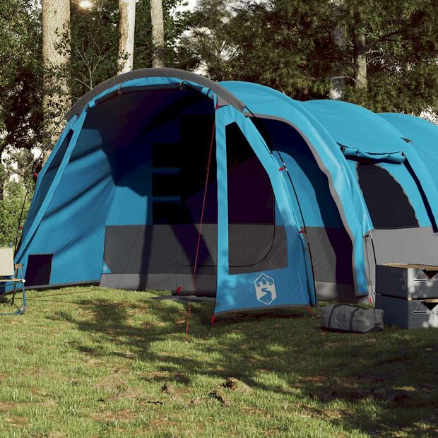 Tunneltent voor gezin 8-persoons waterdicht blauw 1