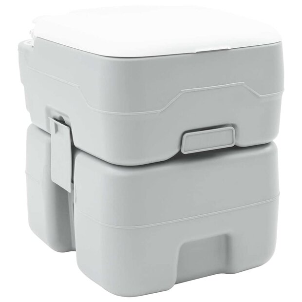 Camping Toilet Grijs 41.5 x 36.5 x 42 cm 1