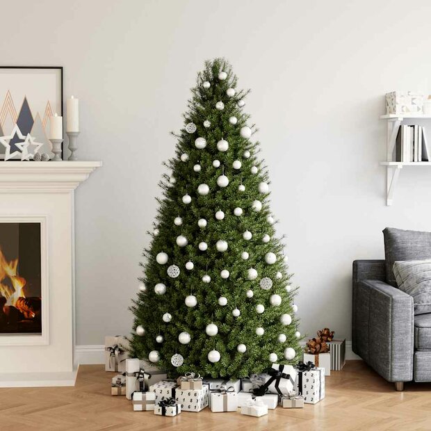 100-delige Kerstballenset wit 1