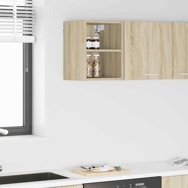 Hangkast Riga Sonoma Eiken 30 x 29,5 x 40 cm Bewerkt hout 1