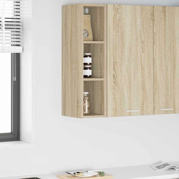 Hangkast Riga Sonoma Eiken 20 x 29,5 x 80 cm Bewerkt hout 1