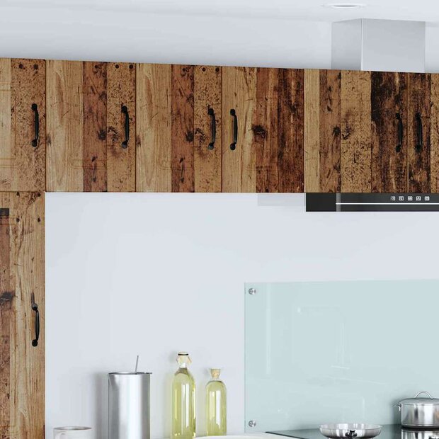 Keukenkast aan de muur Oud Hout 30 x 31 x 40 cm Bewerkt hout 1