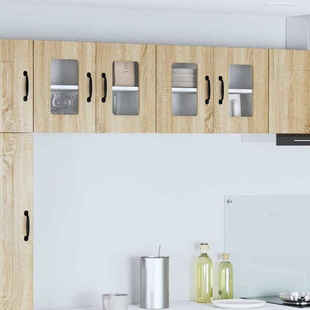 Keukenkast aan de muur met plank Sonoma Eiken 60 x 31 x 40 cm 1
